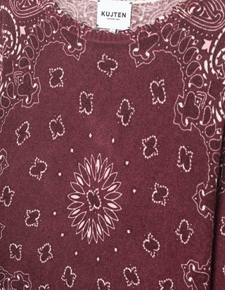 Destroyed Kaschmir-Pullover Mela Bandana