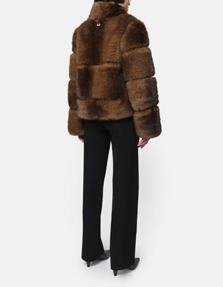 Faux-Fur Jacke Sai