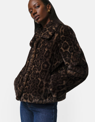 Faux-Fur Jacke Elis