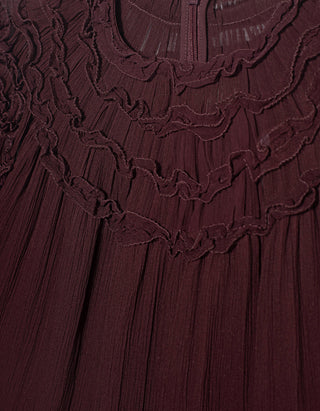 Seiden-Crêpe-Bluse Isolda