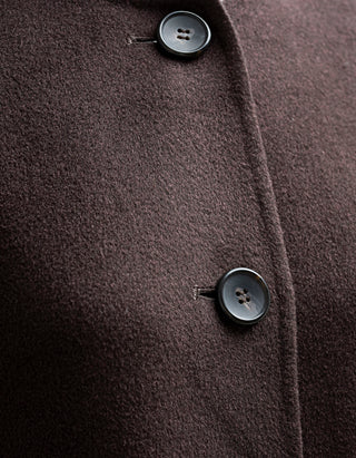 Woll-Kaschmir-Mantel Fernanda mit Bindegürtel