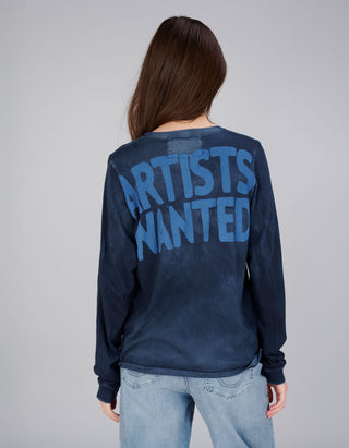Longsleeve Artistswanted mit Print