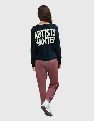 Bedrucktes Longsleeve Artistswanted