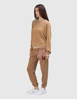 Sweatshirt Lucky Rabbits mit Rundhalsausschnitt