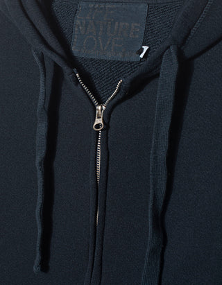 Bedruckter Zipper-Hoodie