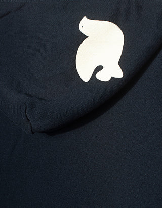 Bedruckter Zipper-Hoodie