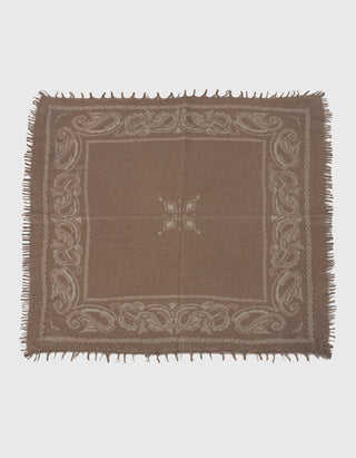 Gemusterter Kaschmir-Schal Felix Bandana