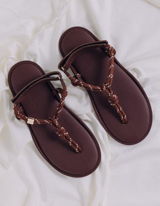 Sandale Flò mit Label-Emblem