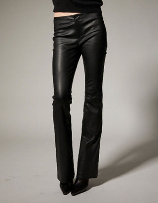 Flare-Leg Lammleder-Hose Gia