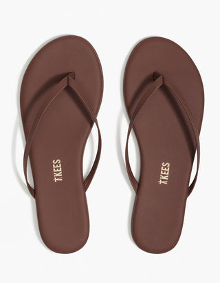 Leder-Flip Flops Foundations Matte