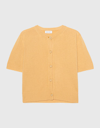 Kurzarm-Kaschmir Cardigan Franzi