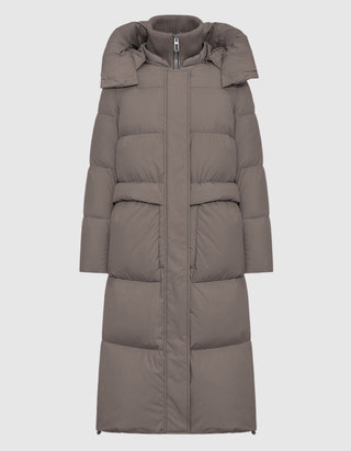 Daunenparka Fully mit Kapuze