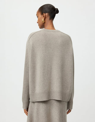 Oversize Kaschmir-Pullover Boyfriend
