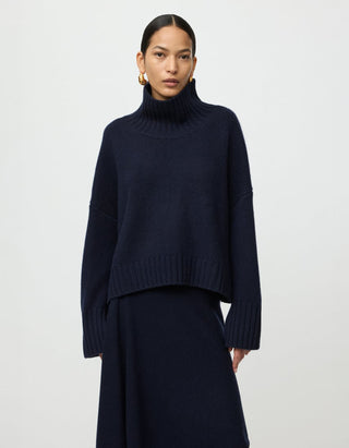 Grobstrick Kaschmir-Pullover Girlfriend