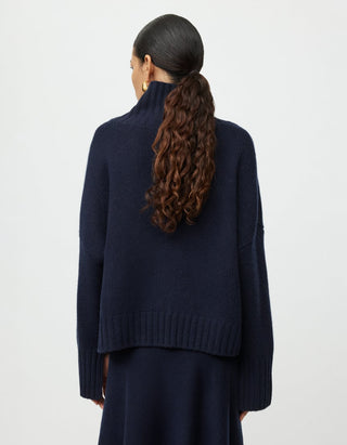 Grobstrick Kaschmir-Pullover Girlfriend