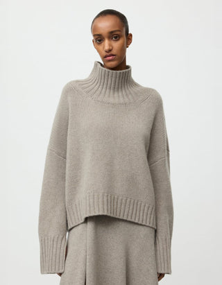 Grobstrick-Kaschmir-Pullover Girlfriend