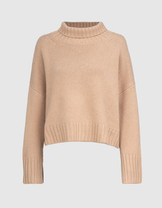Grobstrick Kaschmir-Pullover Girlfriend