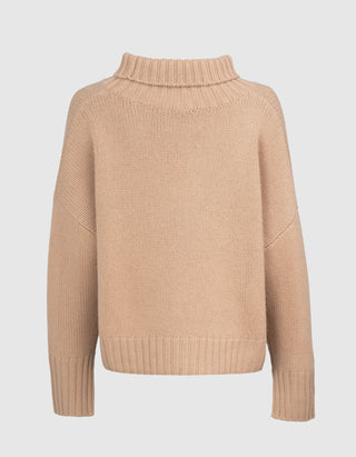 Grobstrick Kaschmir-Pullover Girlfriend