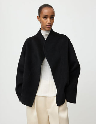 Oversize Woll-Kaschmir Mix Jacke