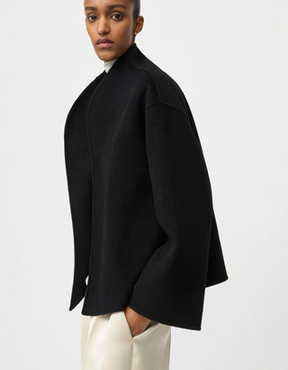 Oversize Woll-Kaschmir Mix Jacke
