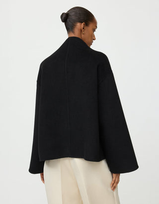 Oversize Woll-Kaschmir Mix Jacke