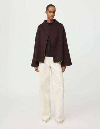 Oversize Woll-Kaschmir-Mix Jacke