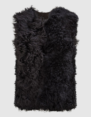 Shearling-Wende-Weste
