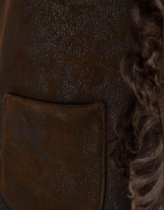 Shearling-Wende-Weste