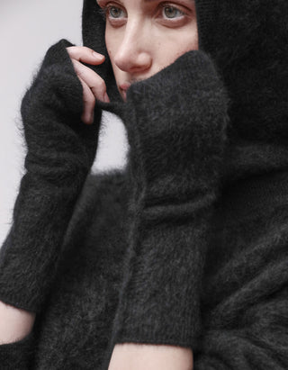 Fuzzy Kaschmir-Handschuhe