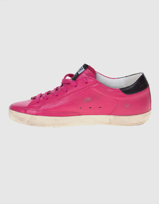 Leder-Sneaker Superstar Classic with List