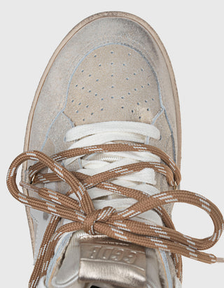 Gefütterte Veloursleder-Sneaker Ball Star