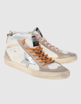 Leder-Sneaker Mid Star Suede