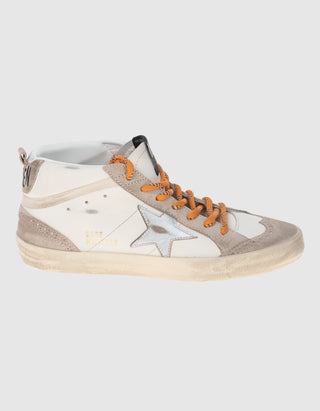 Leder-Sneaker Mid Star Suede
