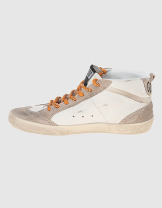 Leder-Sneaker Mid Star Suede