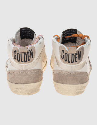 Leder-Sneaker Mid Star Suede