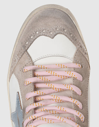 Leder-Sneaker Mid Star Suede