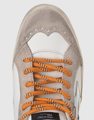 Leder-Sneaker Mid Star Suede