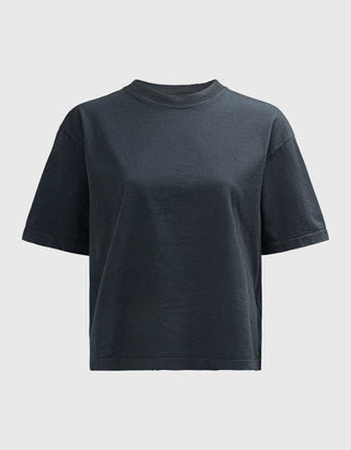 Boxy Fit T-Shirt mit Logo auf der Rückseite