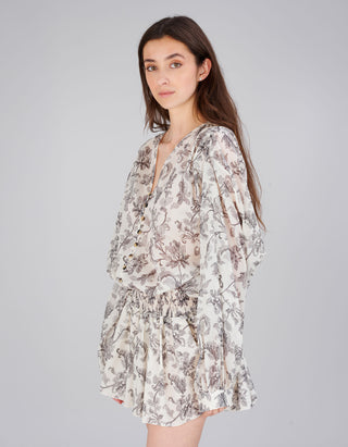 Gemustertes Mini-Kleid Journey