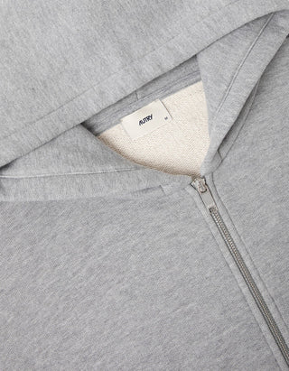 Zip-Hoodie mit Logo