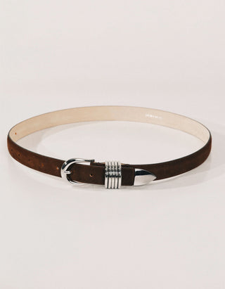 Veloursleder-Gürtel Hollyhock