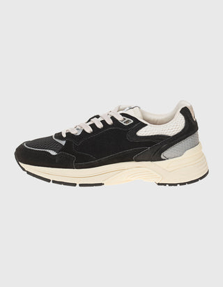 Veloursleder-Sneaker Hyperway Low mit Mesh-Details