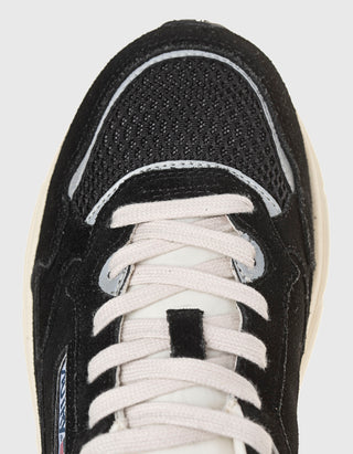 Veloursleder-Sneaker Hyperway Low mit Mesh-Details