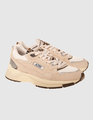 Veloursleder-Sneaker Hyperway Low Leo