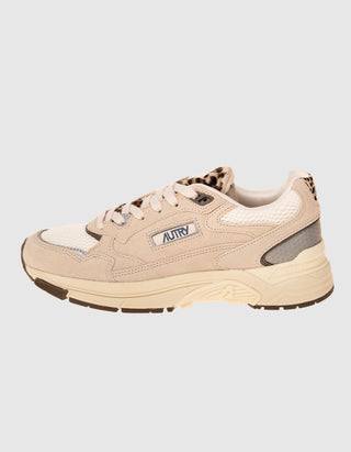 Veloursleder-Sneaker Hyperway Low Leo