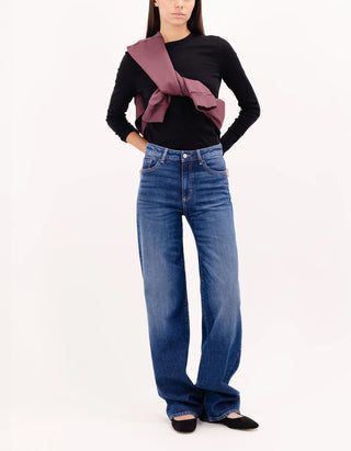 High-Waist Straight-Leg Jeans Joia