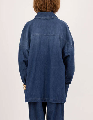 Oversize Jeans-Hemd Rena