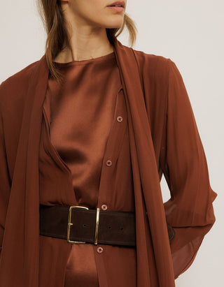 Veloursleder-Gürtel