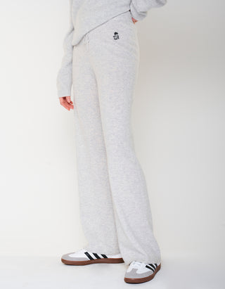 Merinowoll-Kaschmir-Strickhose Wide Leg MC