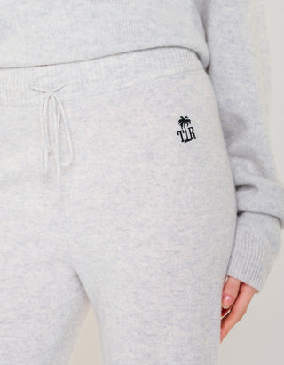 Merinowoll-Kaschmir-Strickhose Wide Leg MC